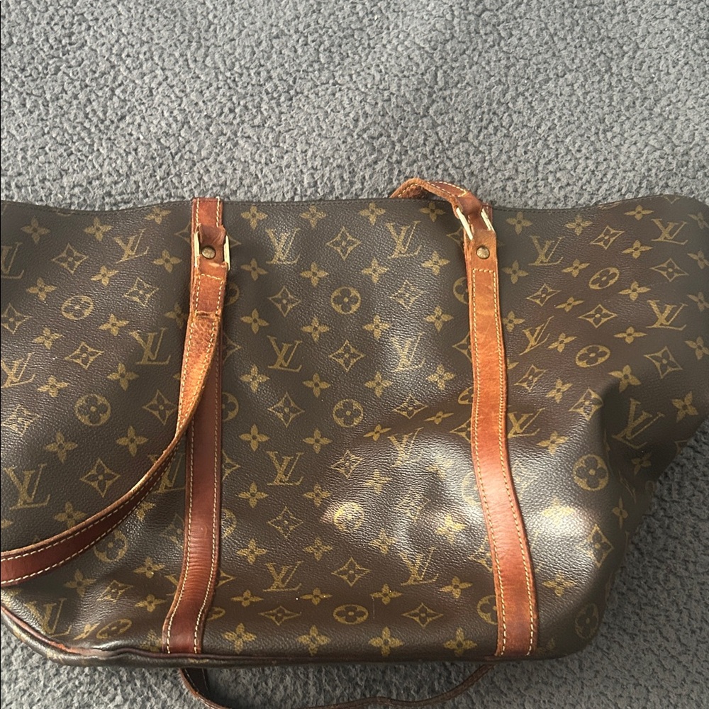 Louis Vuitton Brown Monogram Duffel Bag